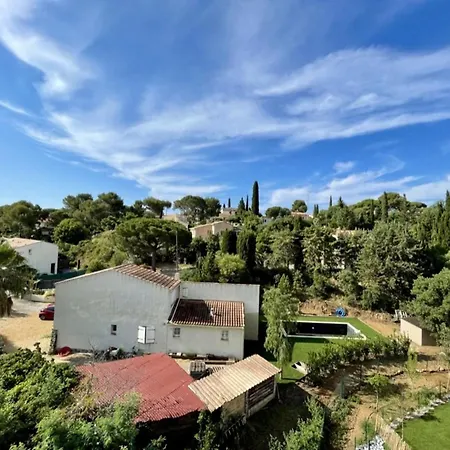 Lägenhet Bel 3 Pieces Climatise Avec Terrasse, Vue Collines Et Mer, Parking Privatif, - Fr-1-226b-160 *